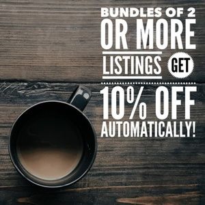 10% OFF Bundles 2+